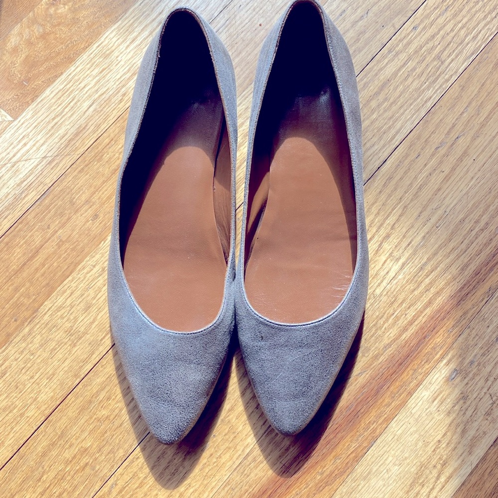AQUATALIA Shimmery grey/ Taupe Flats